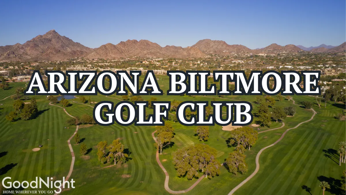 A panoramic view of a lush golf course framed by a stunning mountain backdrop, with well-manicured fairways and greenery. The scene suggests active golfing, social gatherings, and opportunities for outdoor dining, perfectly embodying the local golfing experience.